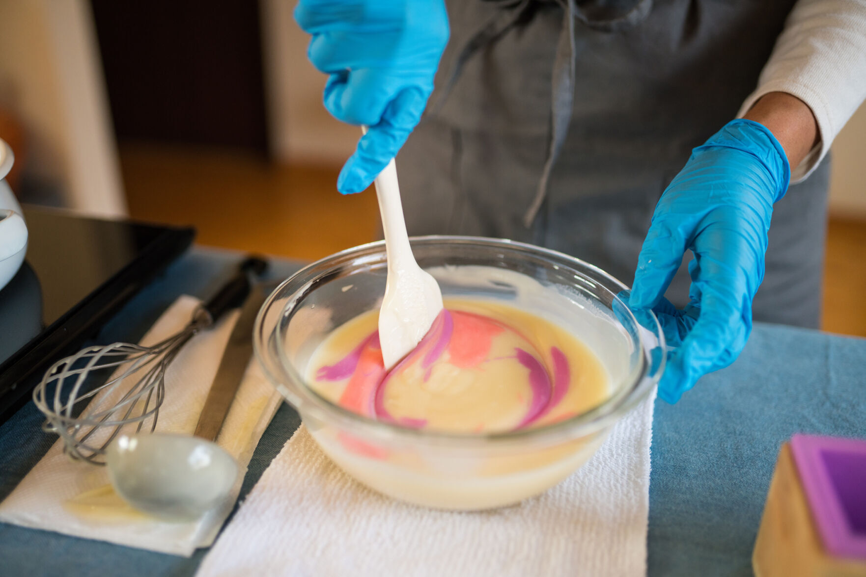 Soap making